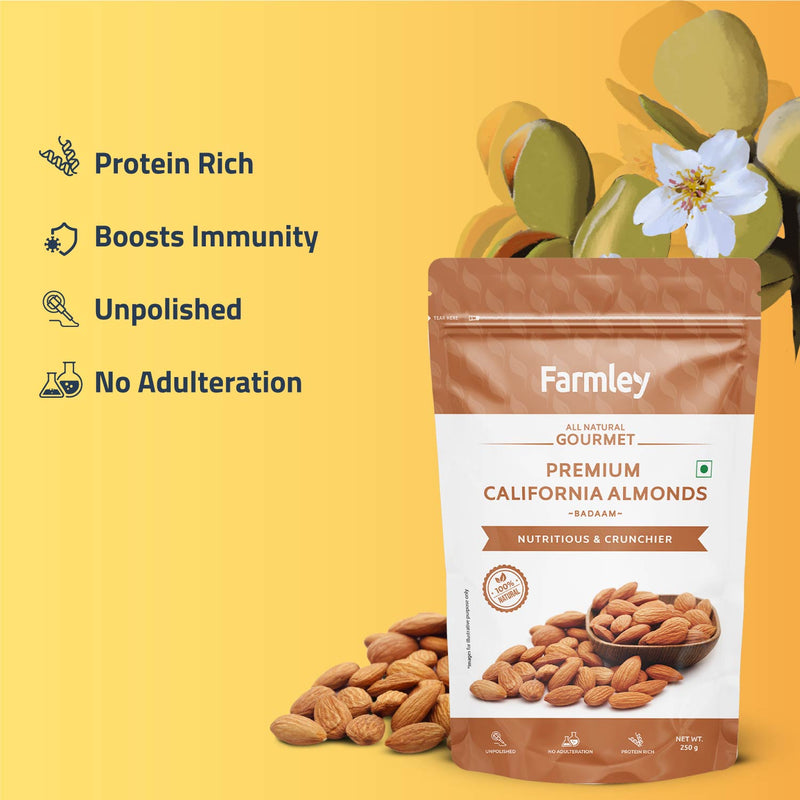 Dry Fruit Combo - Almonds (250 g), Cashews (250 g), Raisins (200 g)