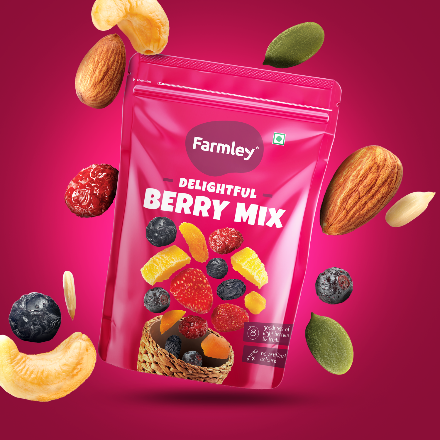 Berry Mix (200g) – Farmley | Connedit Business Solutions Private