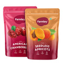 Dried Apricots (200 g) & Dried Cranberry (200 g)