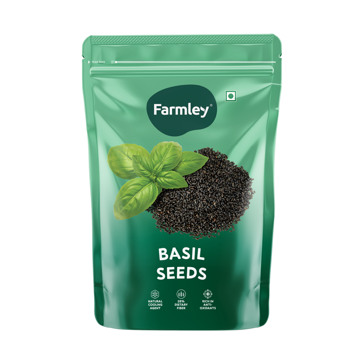 Basil Seeds 300g – Farmley | Connedit Business Solutions Private Limited