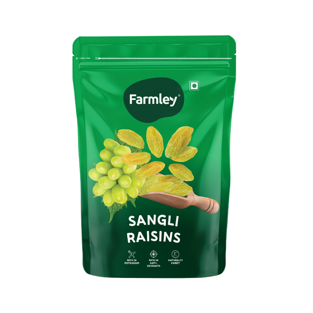Premium Raisin Long Farmley Standee Pouch 200 g