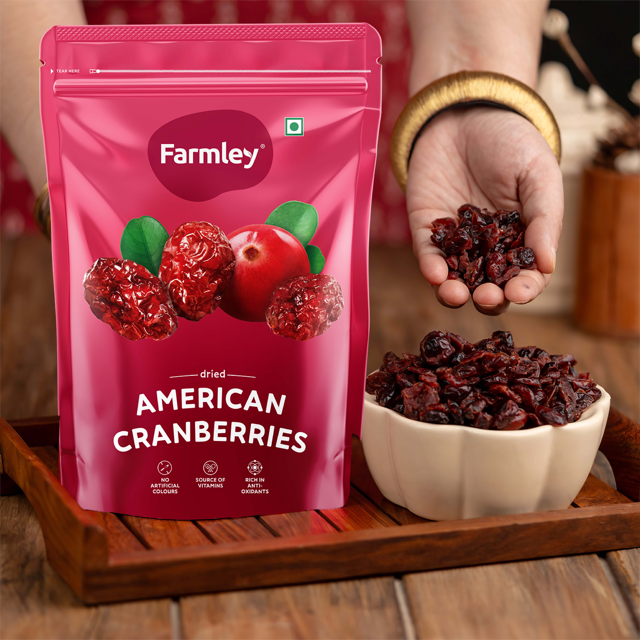 Premium Whole Cranberry (Dried) 200 g