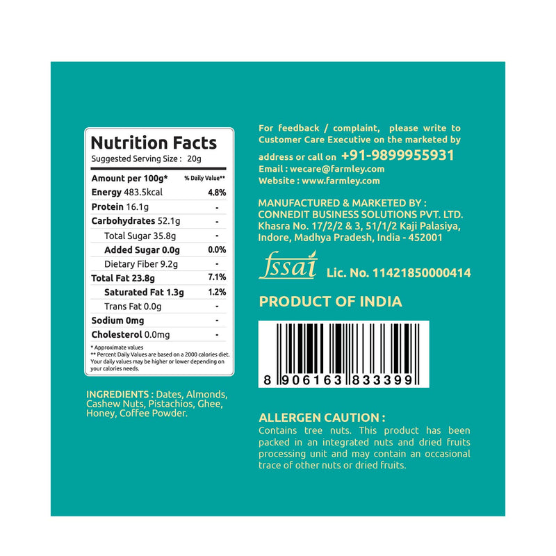 Date bites Coffee rush- No Added Sugar