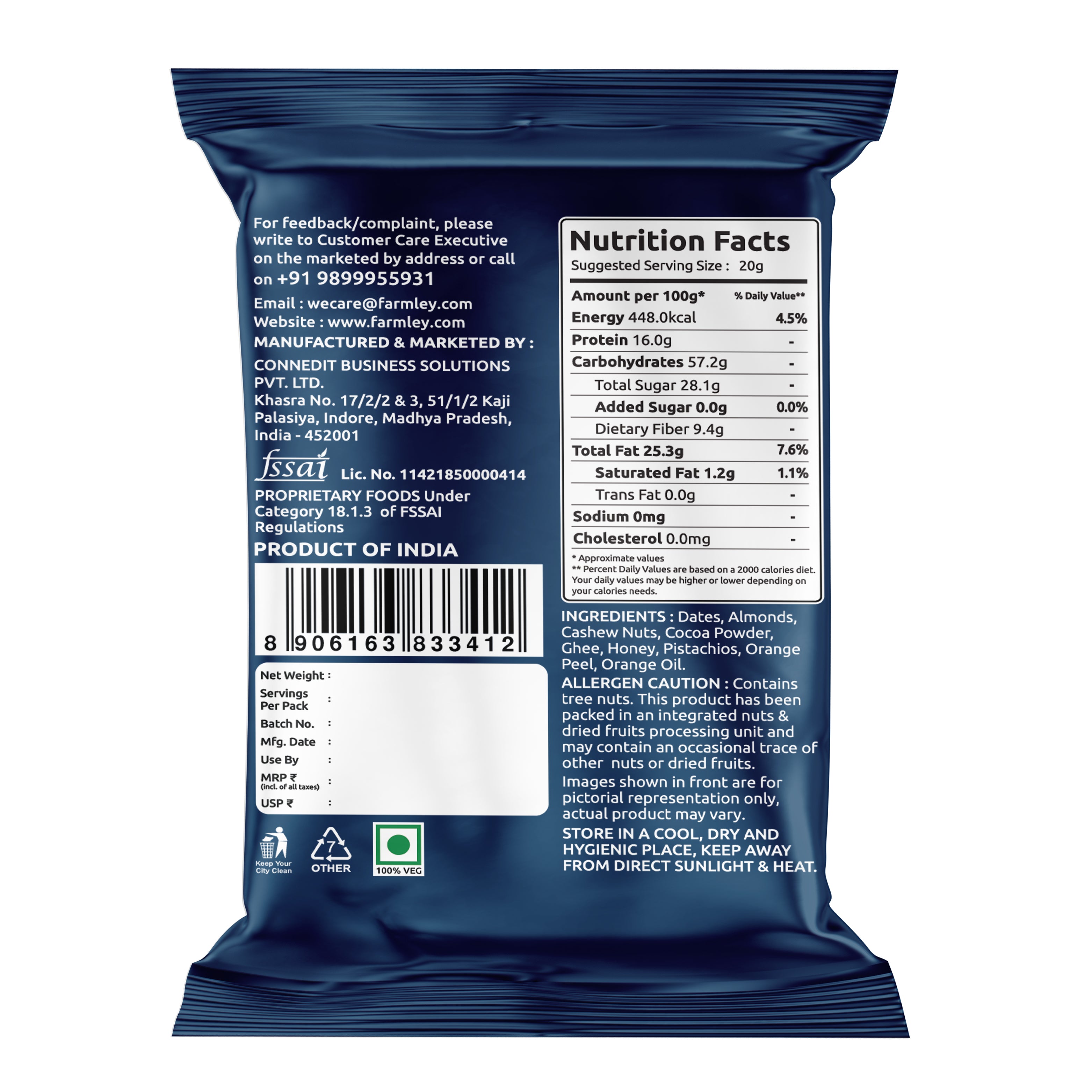 Date bites pack of 18- All Flavors