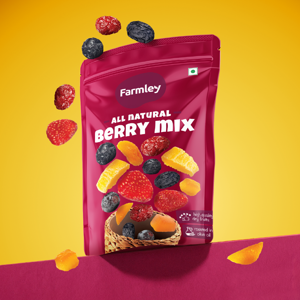 Eight Dried Berries & Fruit