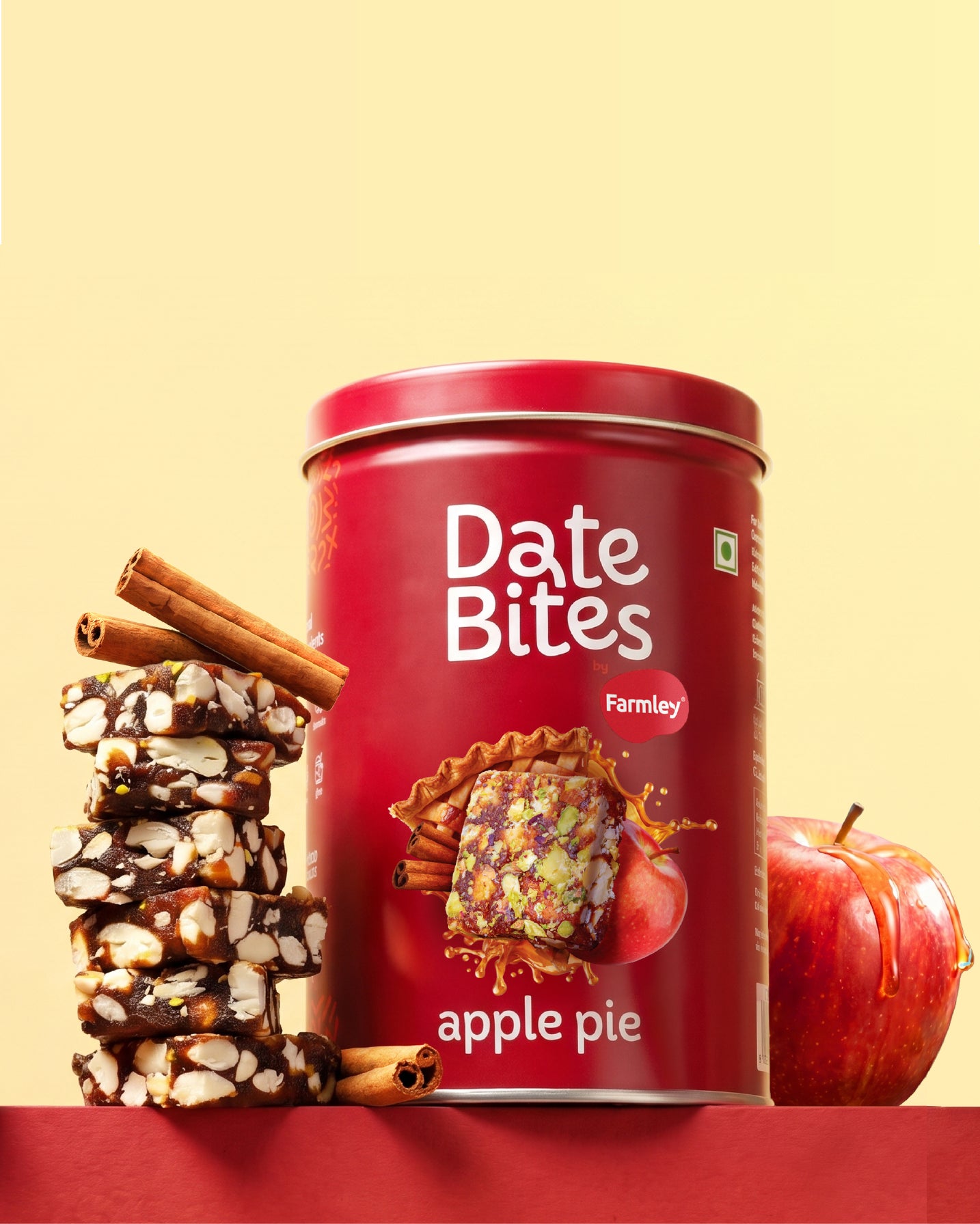 Date Bites Apple Pie- No Added Sugar