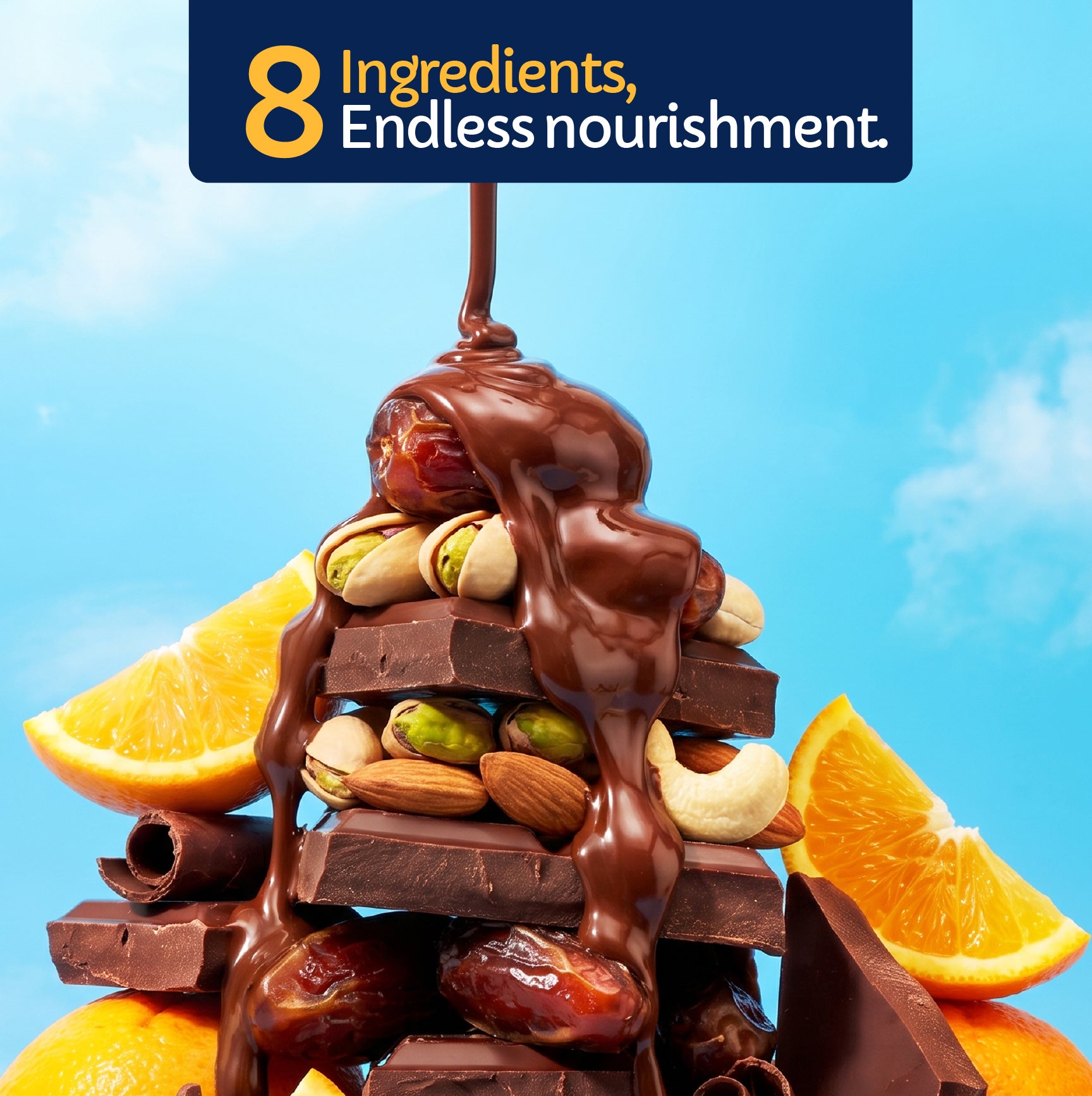 Date Bites Dark Choco Orange - No Added Sugar