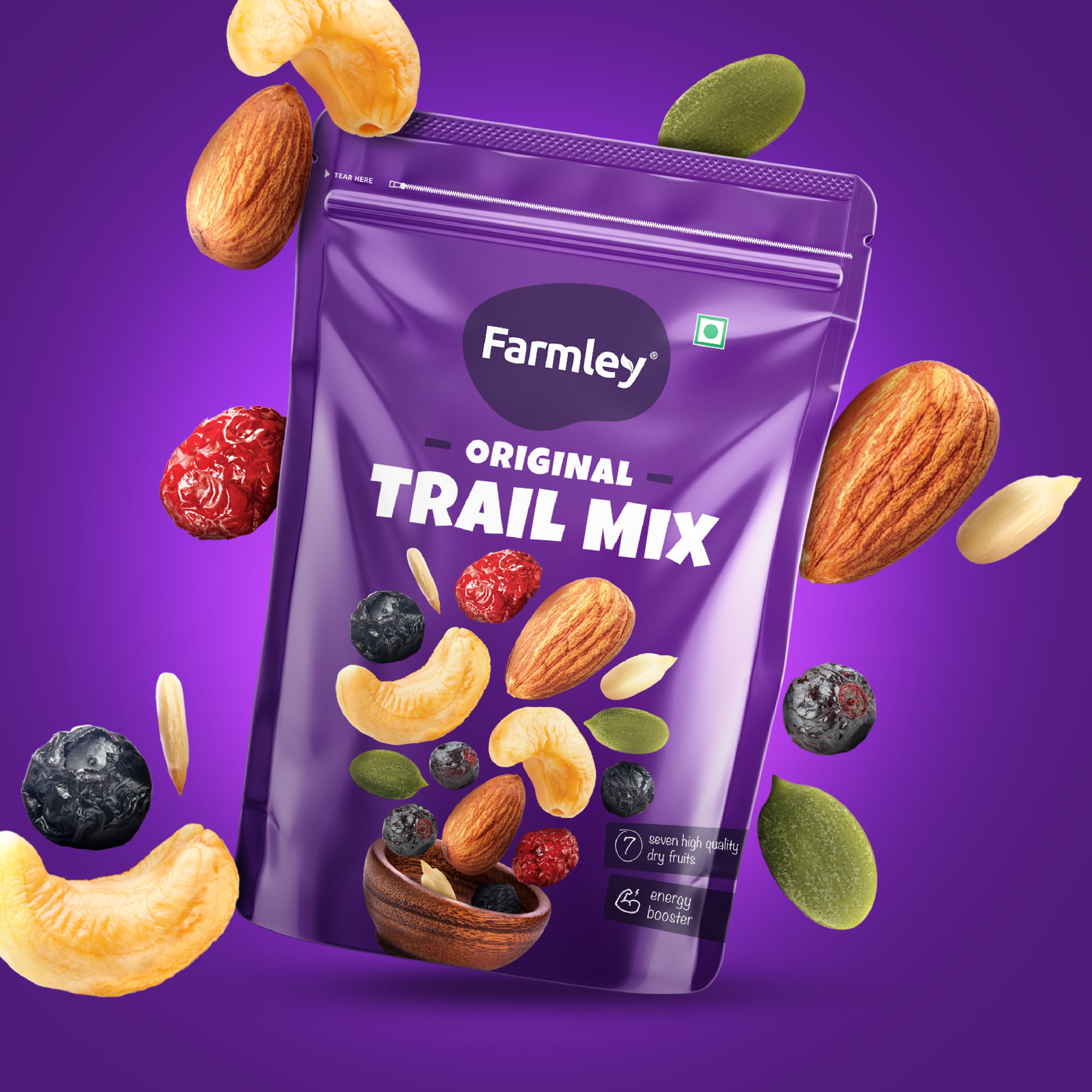 Trail Mix (200g) + Berry Mix (200g)