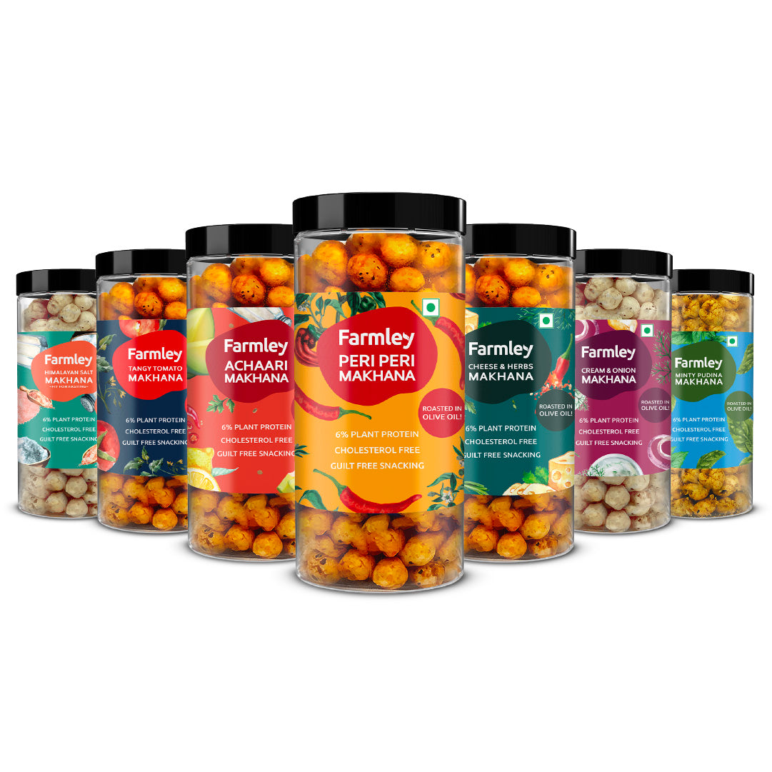 Roasted Makhanas - Roasted In Olive Oil