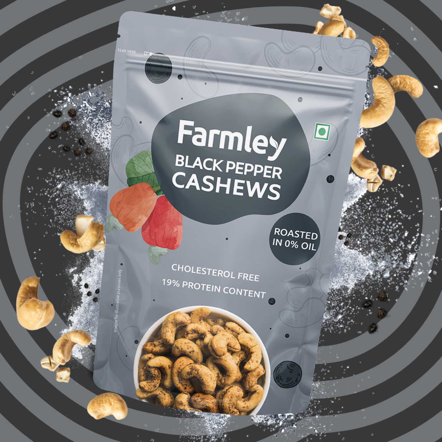 Roasted and Flavored Cashews 150 g