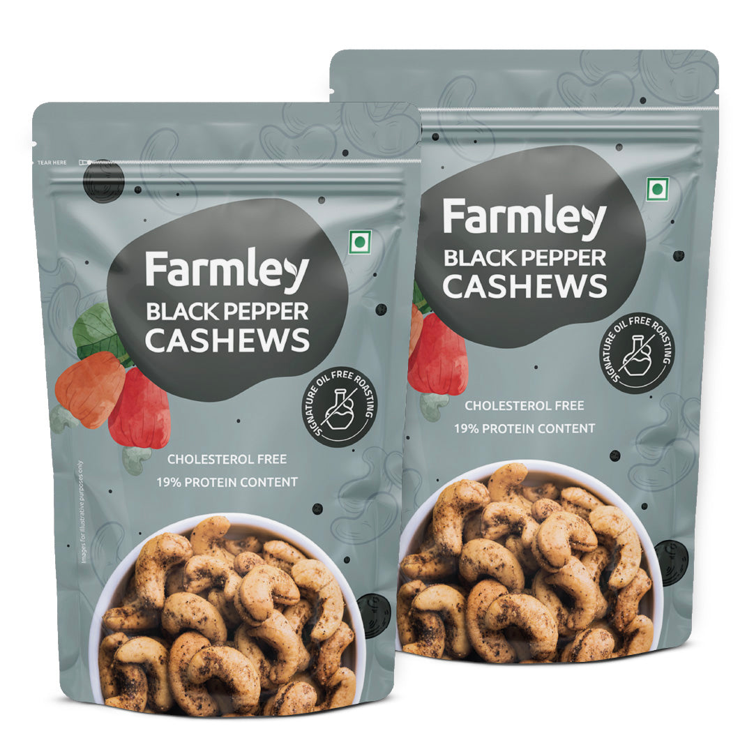 Black Pepper Cashews - Roasted (150g)
