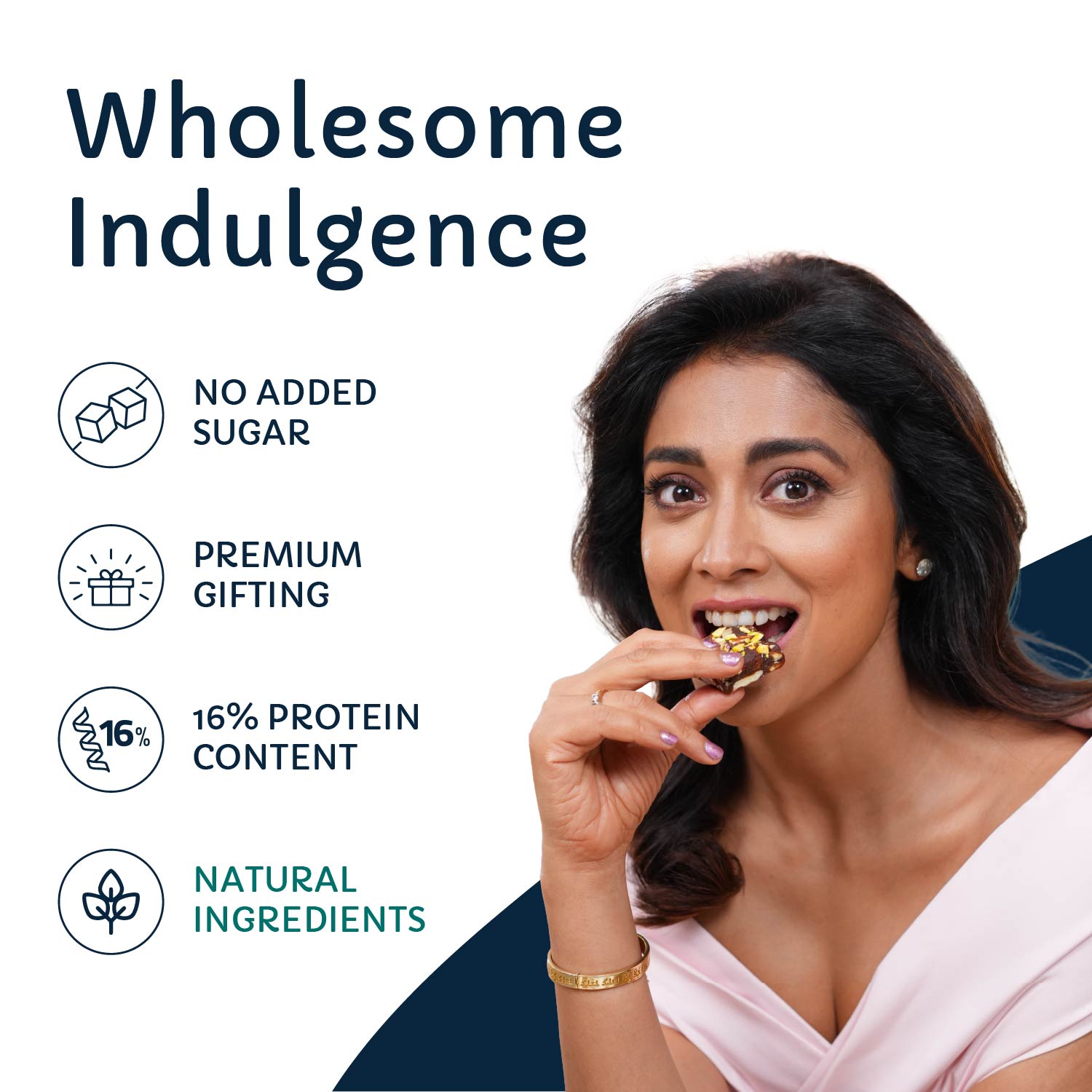 Date Bites Dark Choco Orange - No Added Sugar