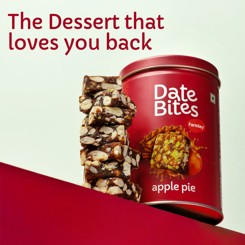 Date Bites Apple Pie- No Added Sugar