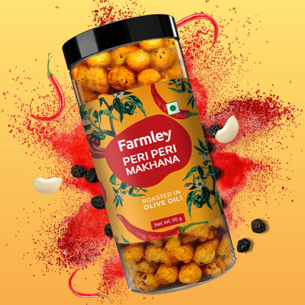 Peri Peri Makhana - Roasted In Olive Oil (83 g each)