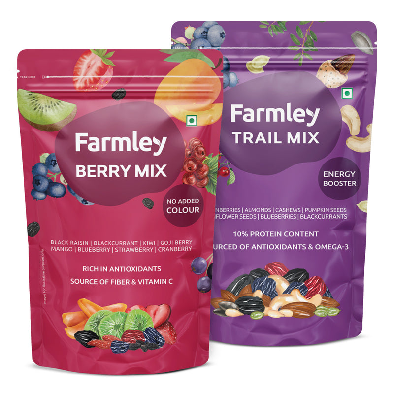 Trail Mix (200g) + Berry Mix (200g)