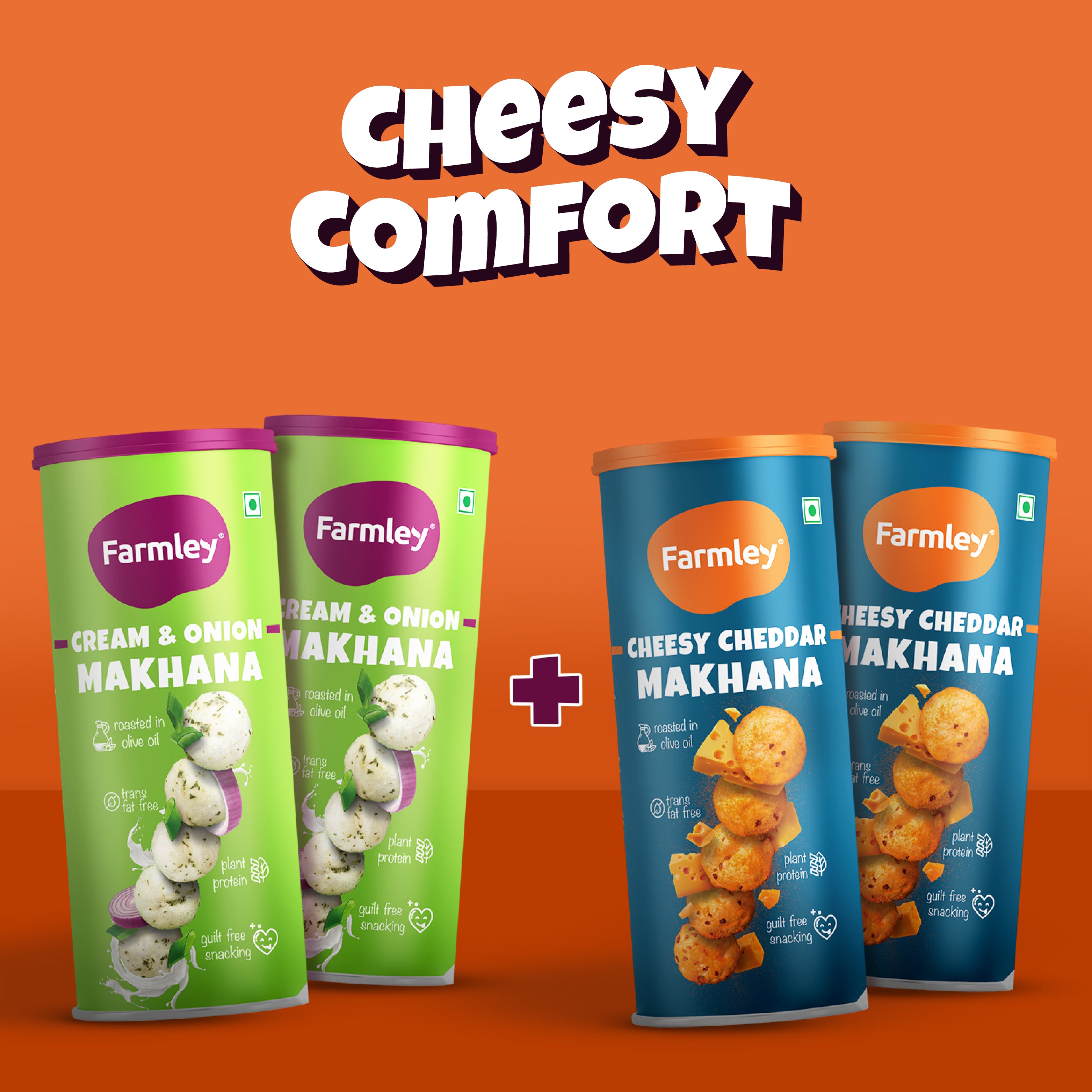 Cheesy Comfort - Pack of 4 (77g)