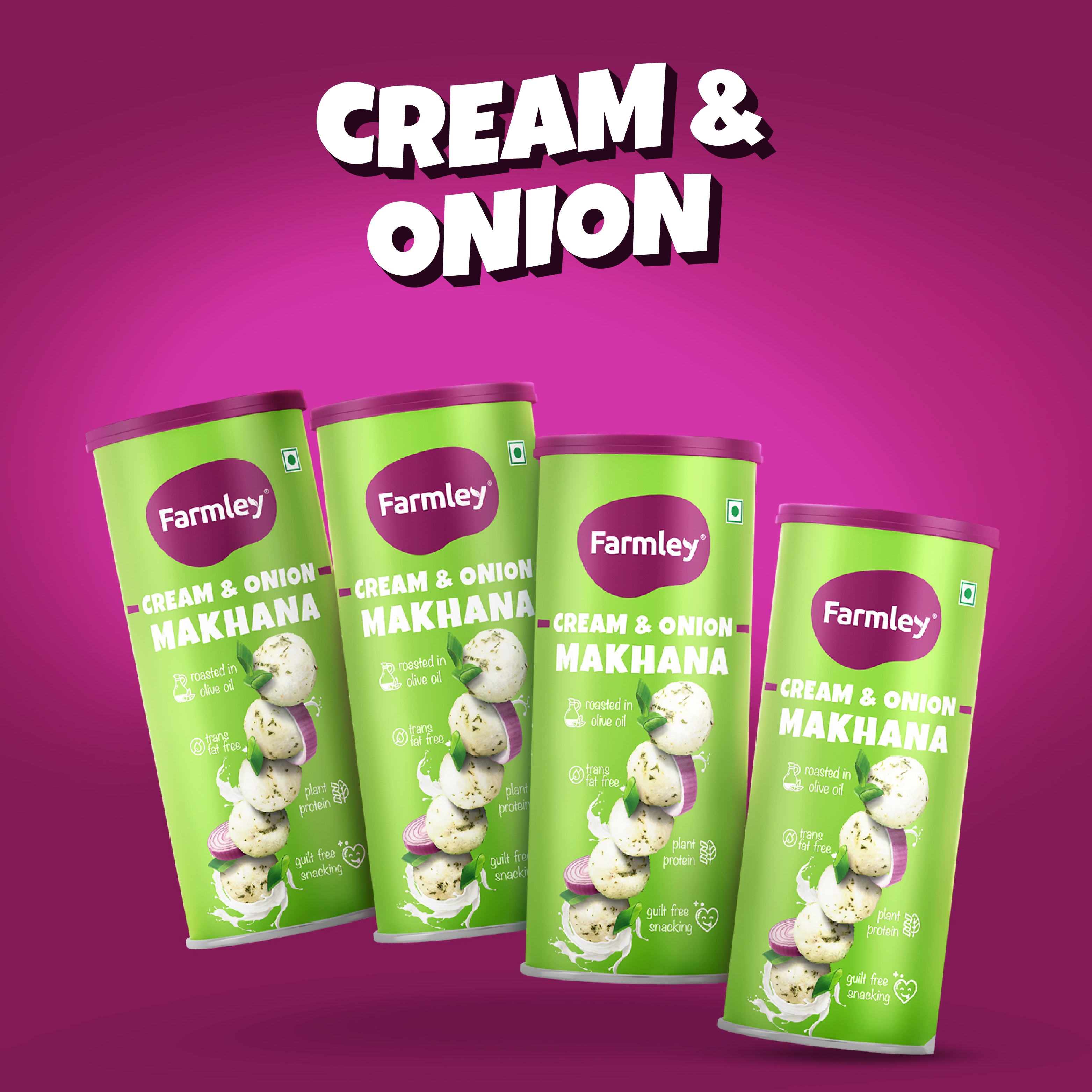 Cream n Onion - Pack of 4 (77g)