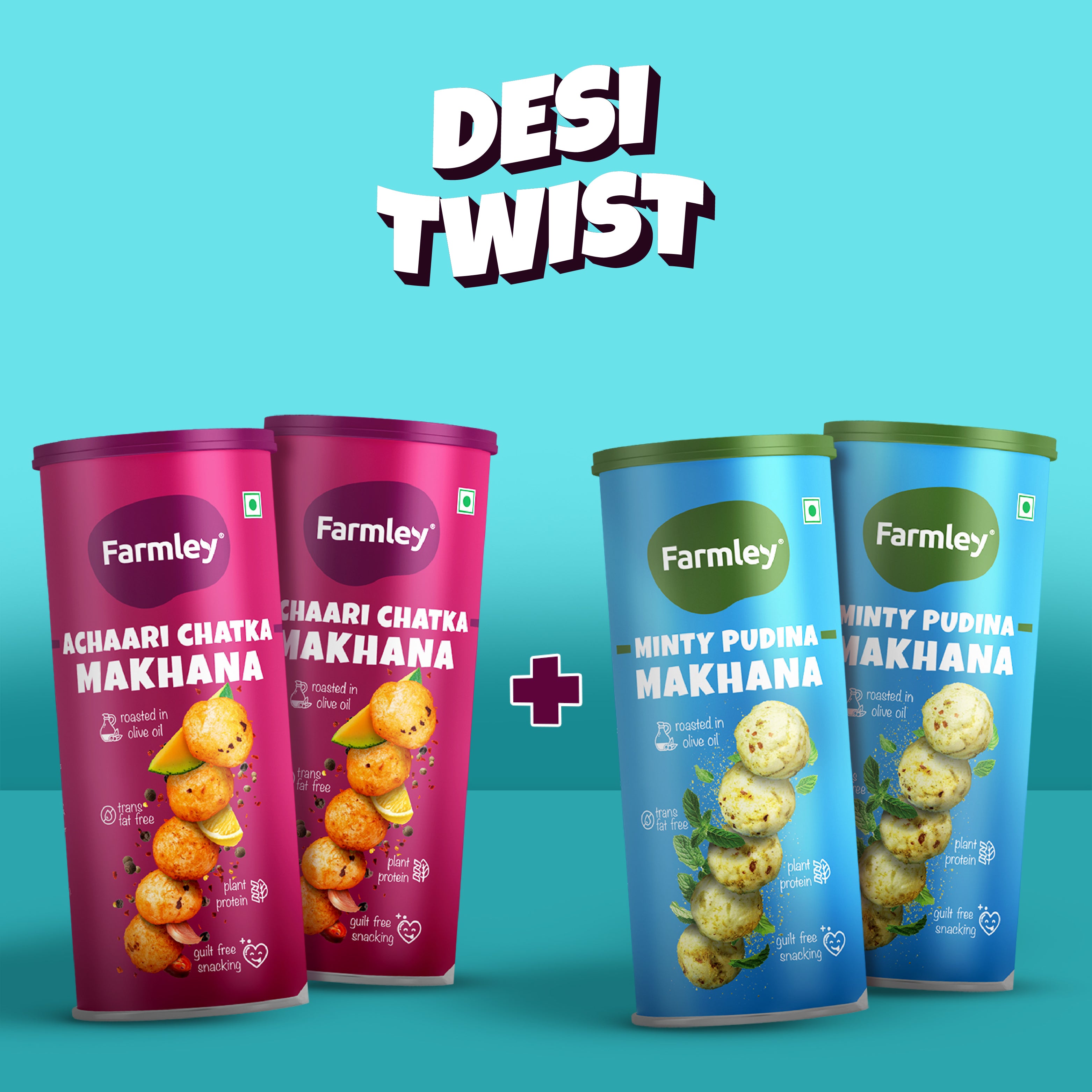 Desi Twist - Pack of 4 (77g) – Farmley | Connedit Business Solutions ...