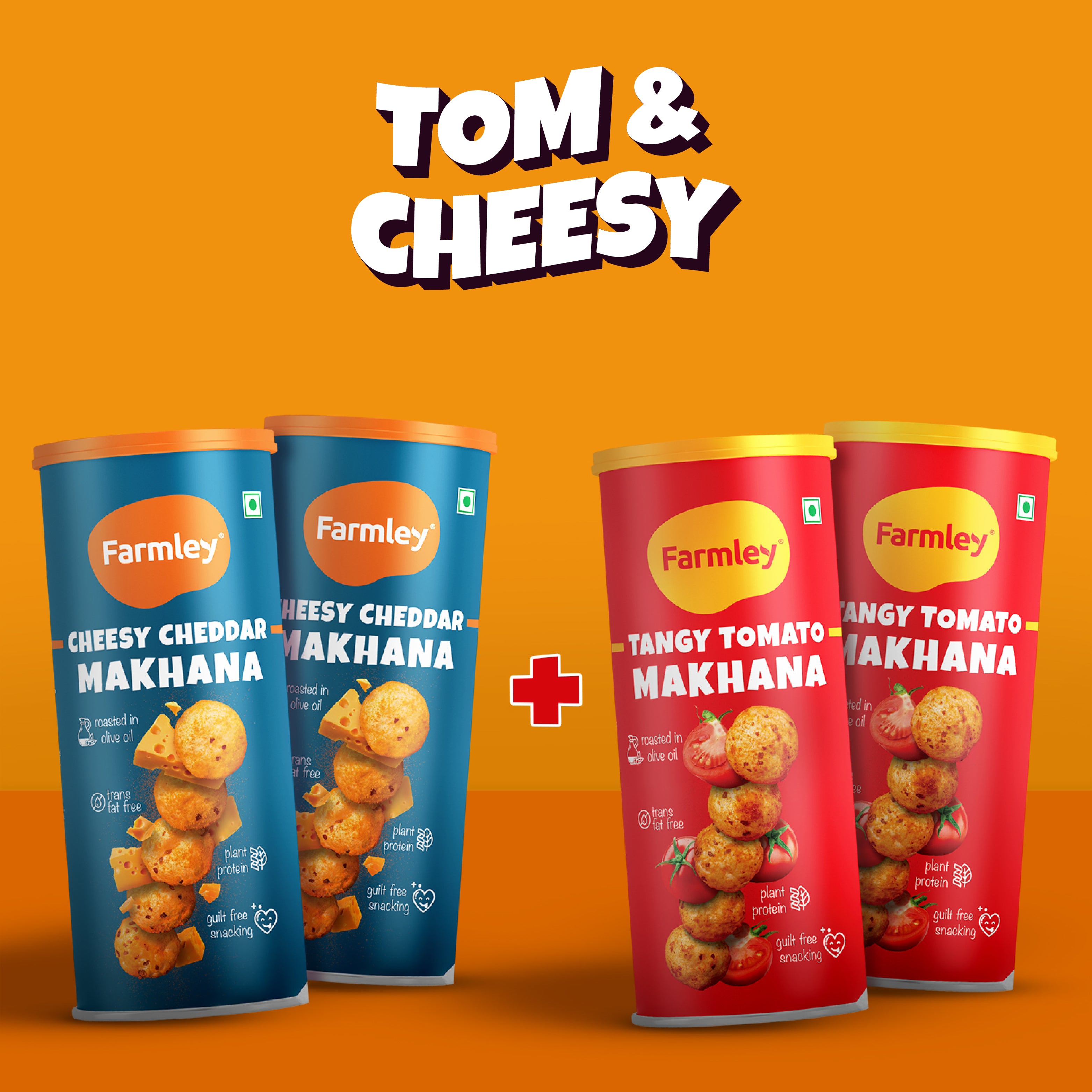 Tom & Cheesy - Pack of 4 (77g)
