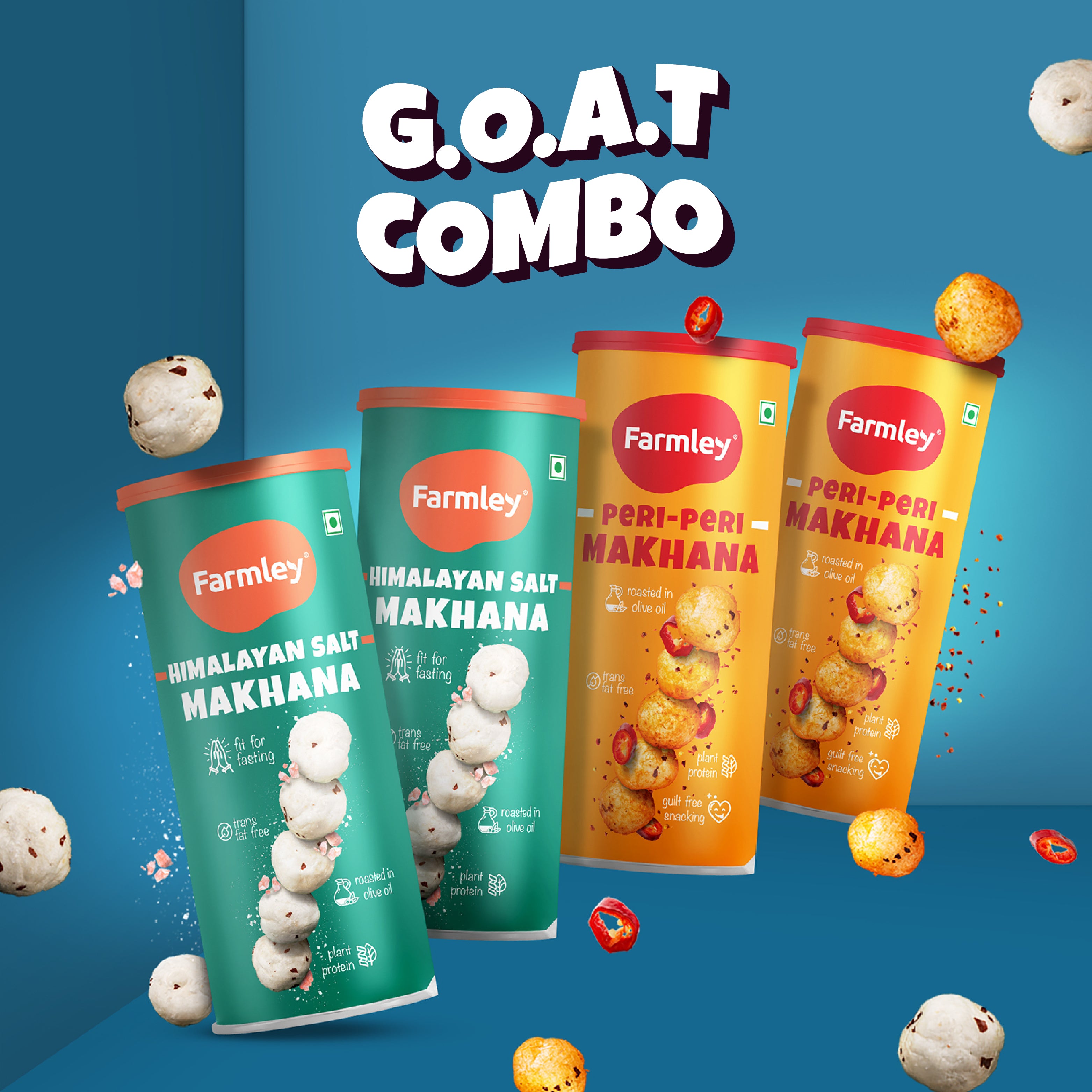 G.O.A.T Combo - Pack of 4 (77g)