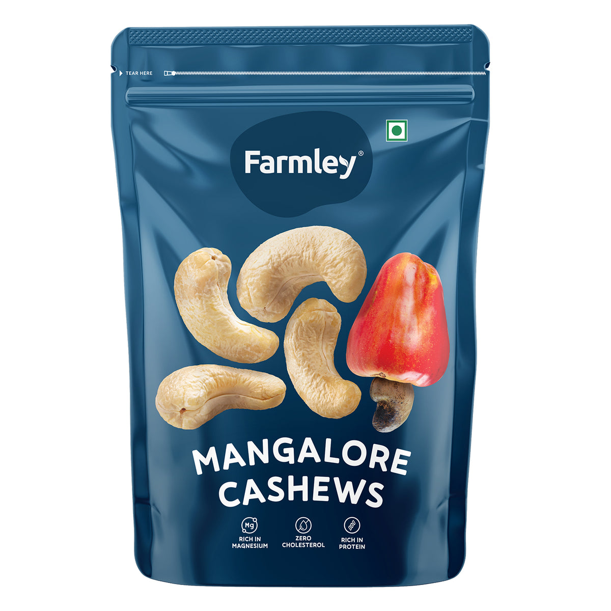 Premium W320 Cashew Farmley Vacuum Standee Pouch 700 g