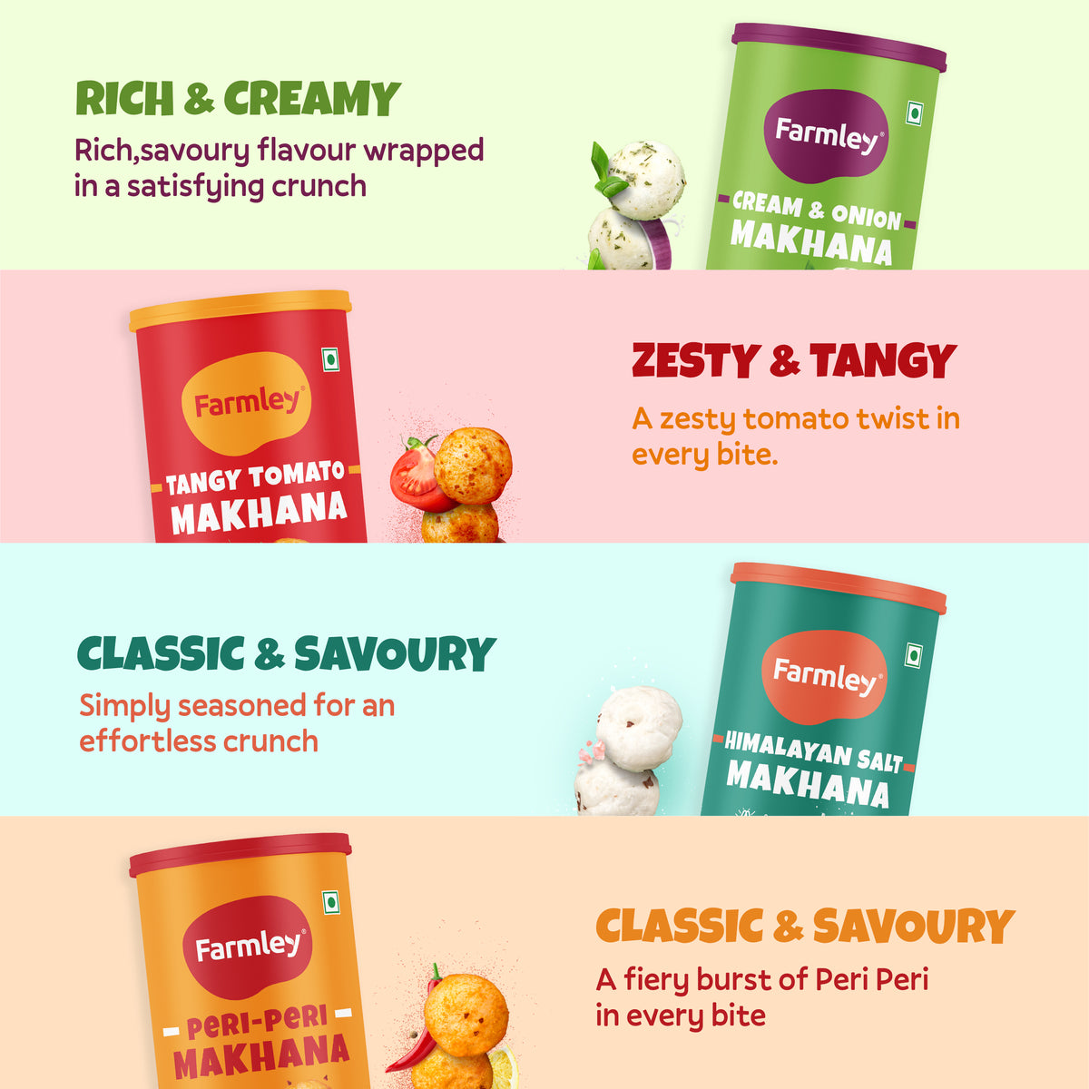 Tangy Tomato - Pack of 4 (77g)