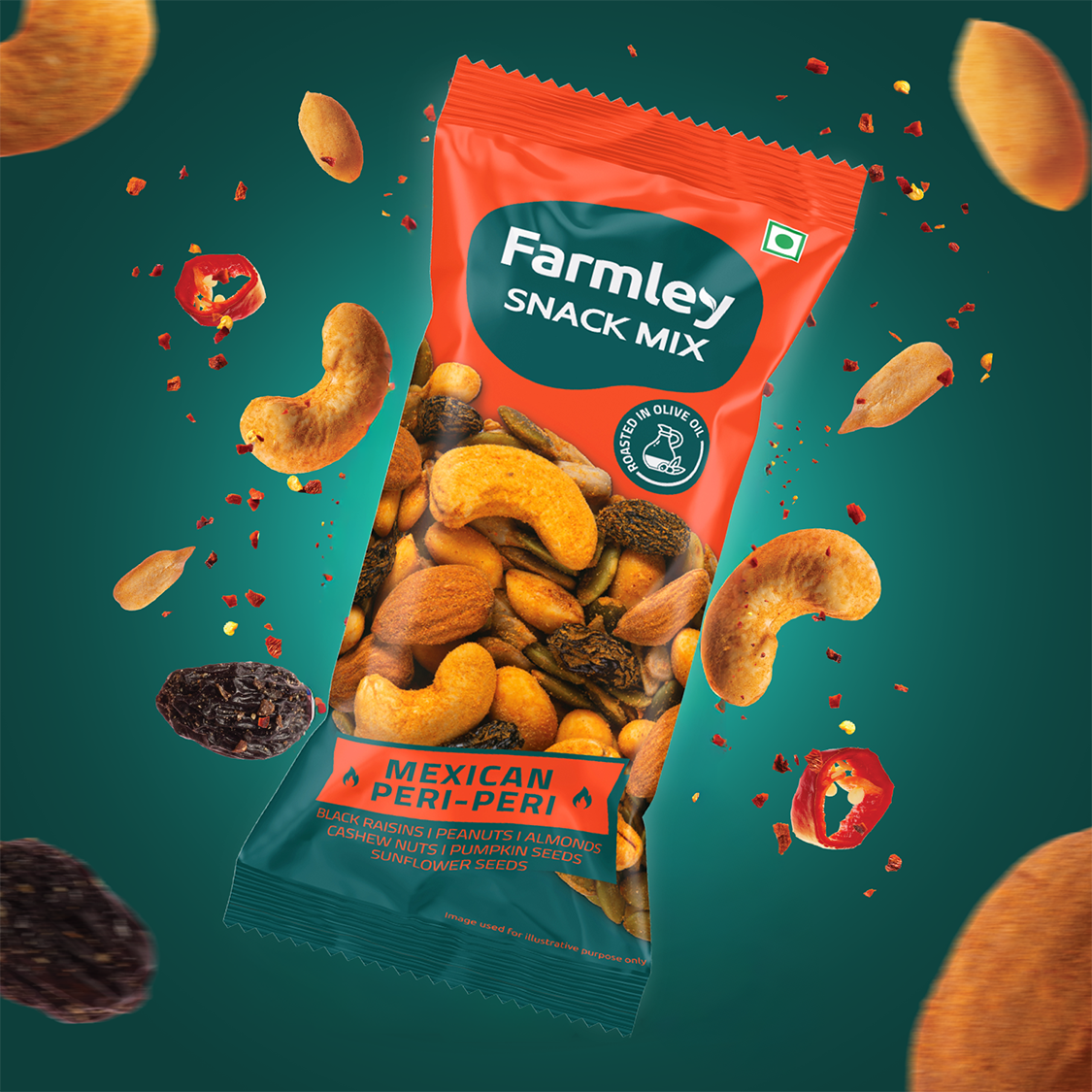 Mexican Peri Peri Snack Mix - Pack of 16