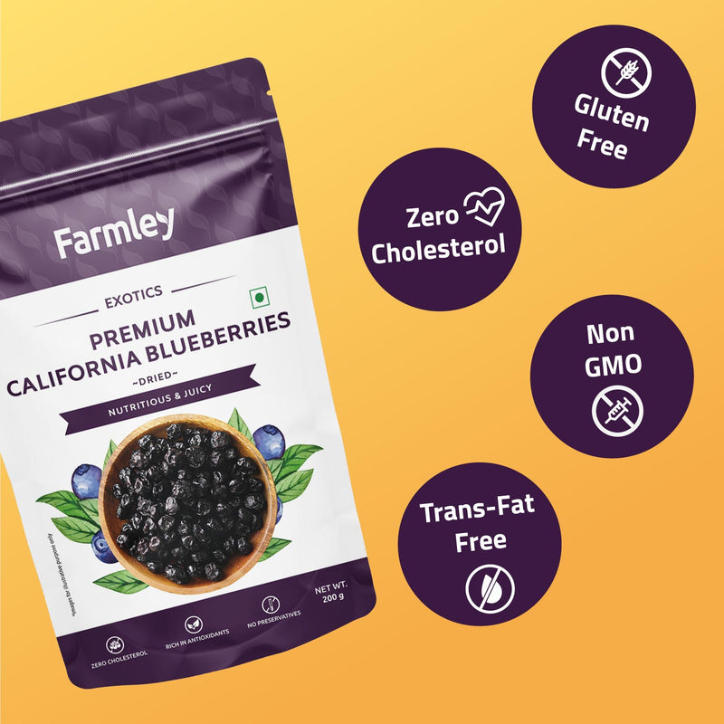 Dried California Blueberries 200 g