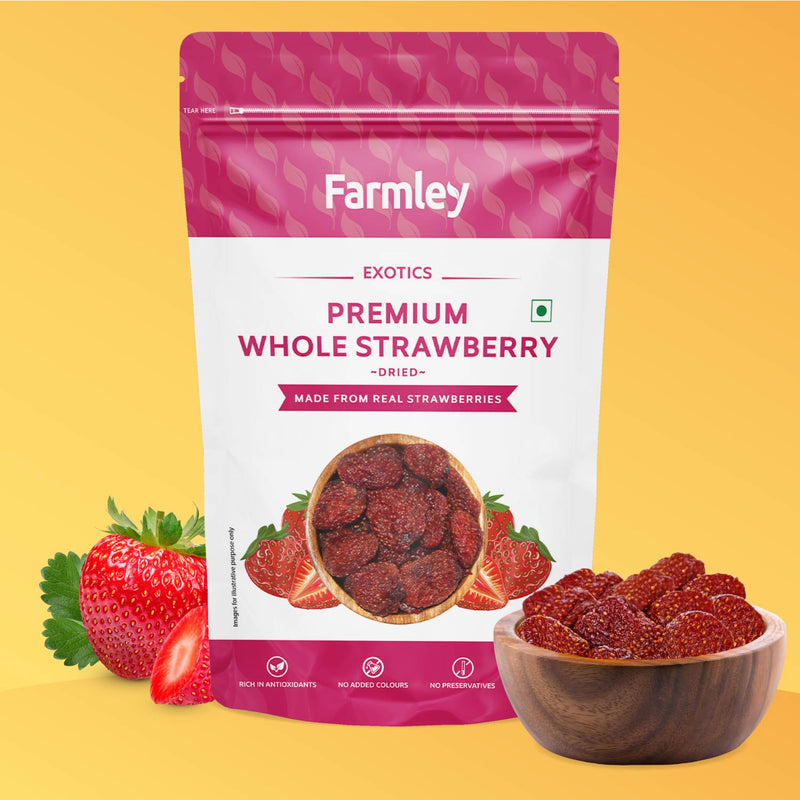 Dried Whole Strawberry (200 g)
