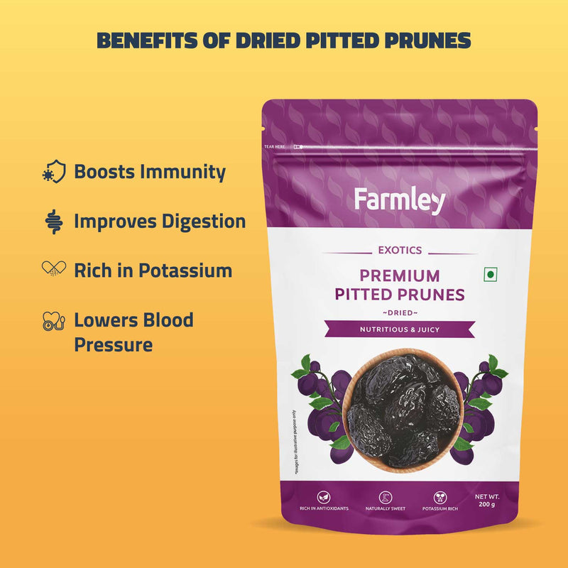 Dried Pitted Prunes 200 g