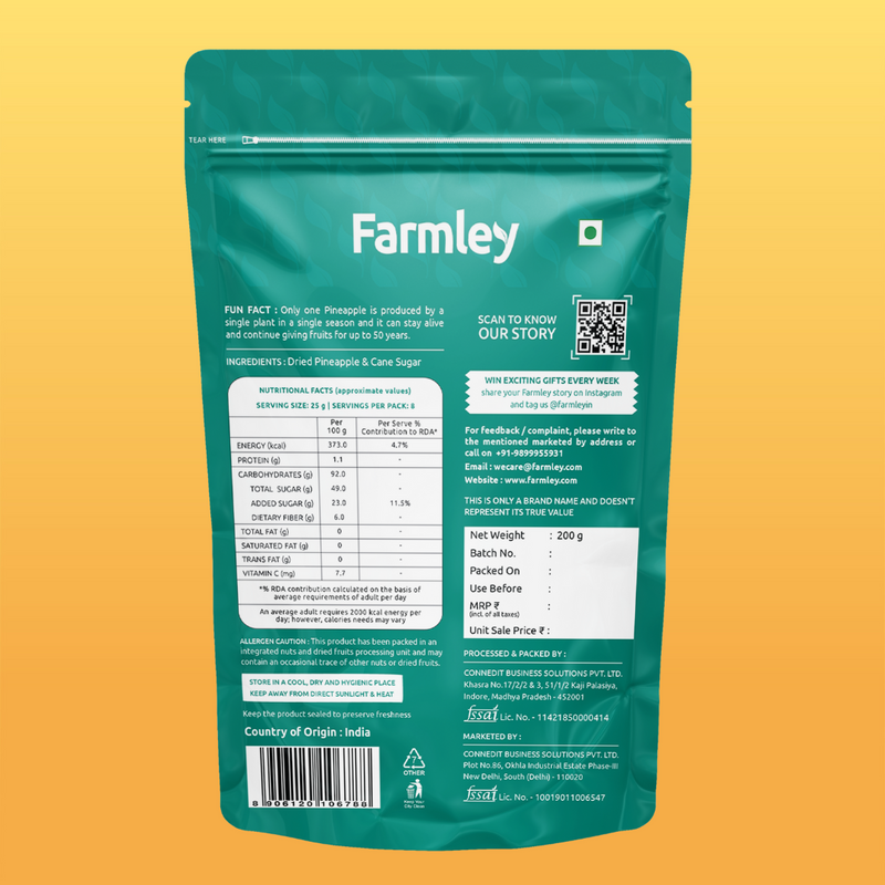 Premium Diced Pineapple 200 g