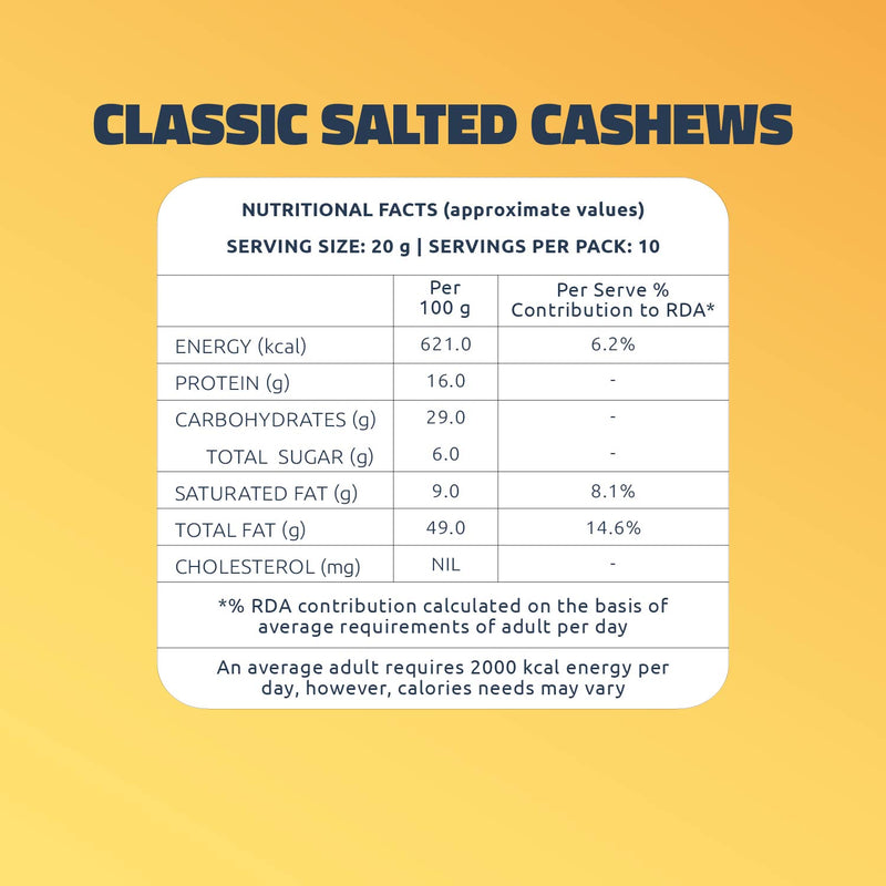 Roasted & Flavoured Cashews