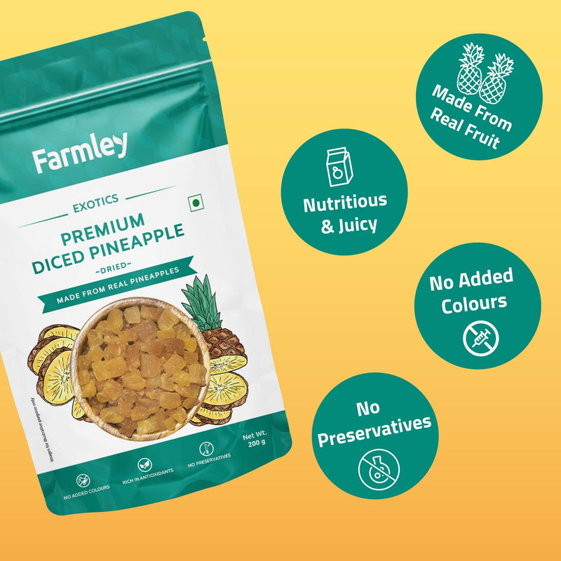 Premium Diced Pineapple 200 g