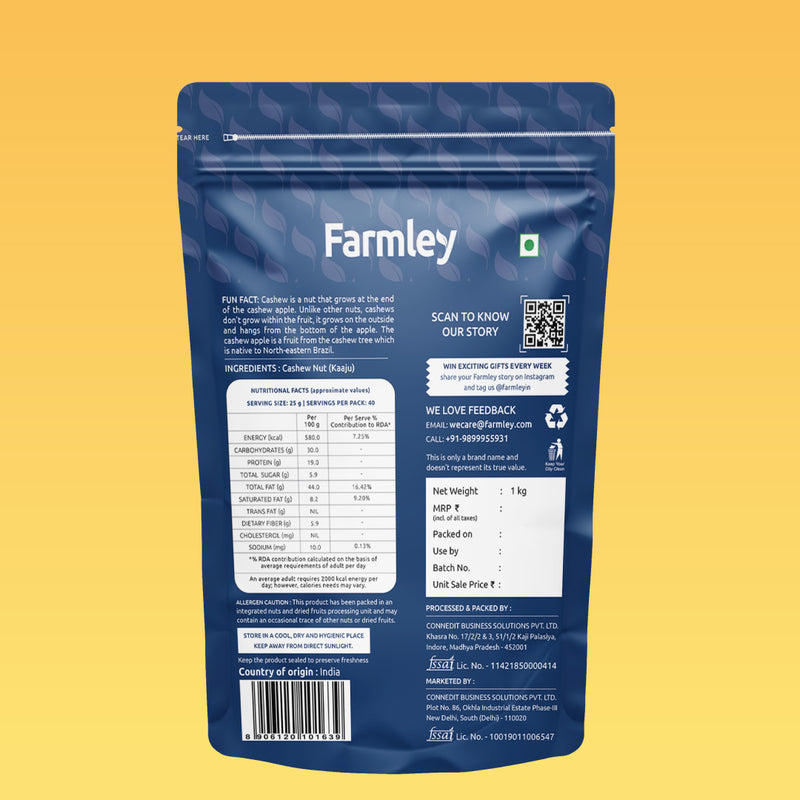 Premium Cashews (Kaju)