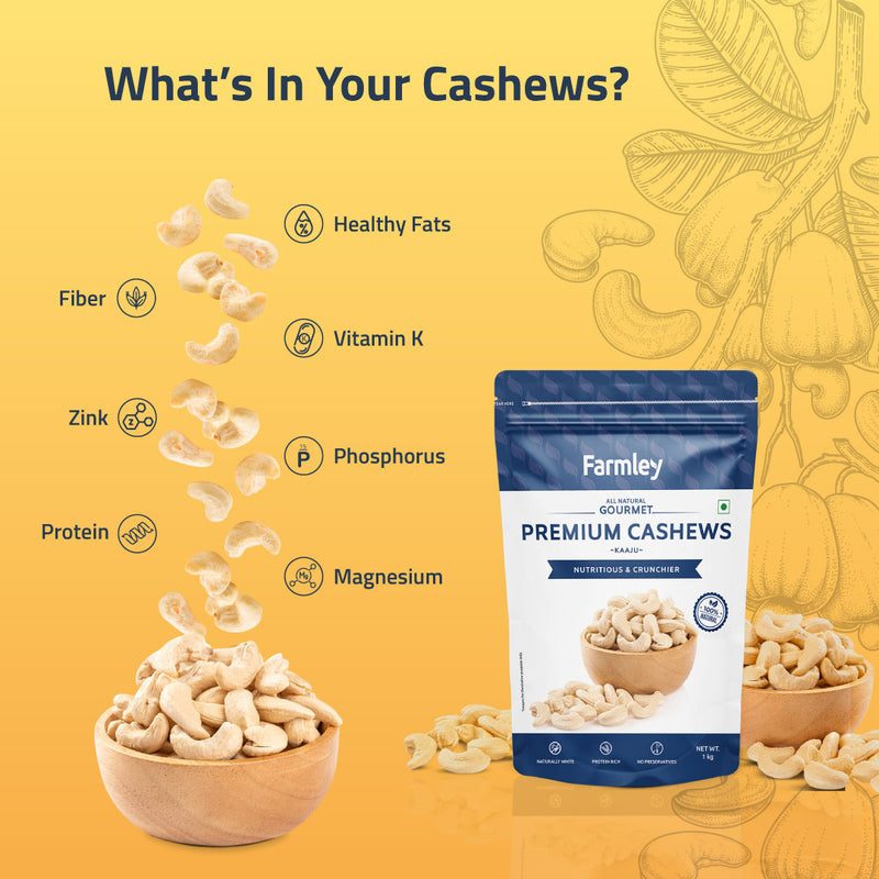 Premium Cashews (Kaju)
